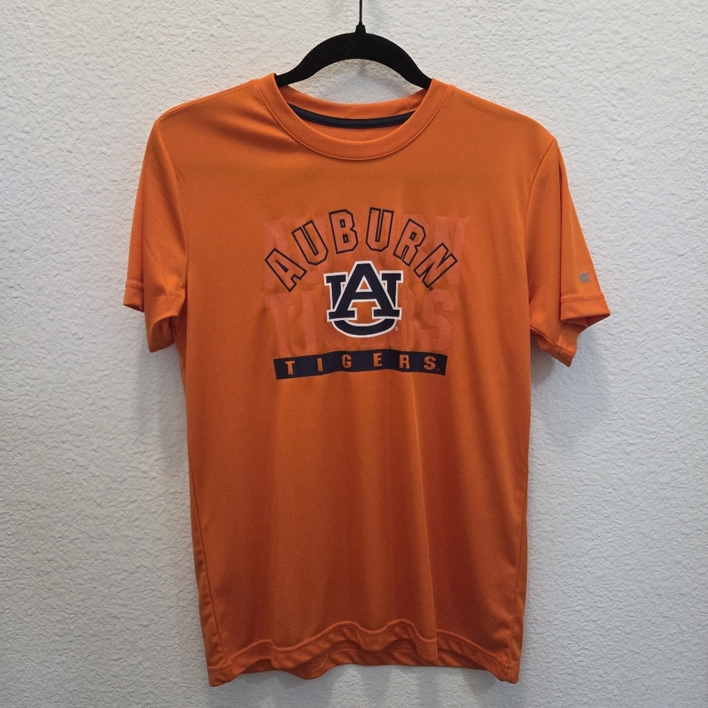 Youth Tee Shirt Sz L (14-16)  Short Sleeved Auburn Tigers Collegiate Dri-wick